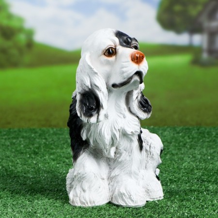 Piggy bank "Russian spaniel" 15x20x26cm-4