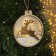 Christmas tree toy "Running Deer", from batteries, glow warm white