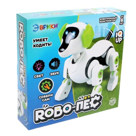 Robot "Robo-Peni" Euryk, electronic designer, interactive: sound, light, batteries-2