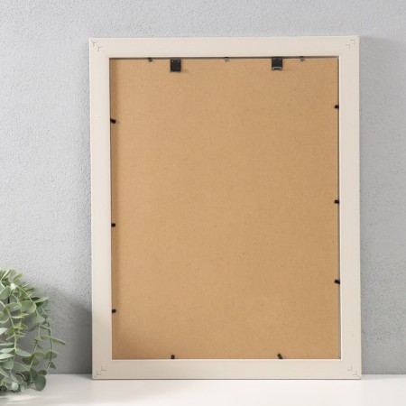Photo frame plastic 30x40 cm "arc" white 45x35 cm-2