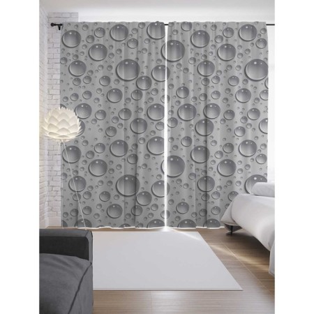 Photostes "Air Bubbles", Saten, size 145x265 cm, 2 pcs