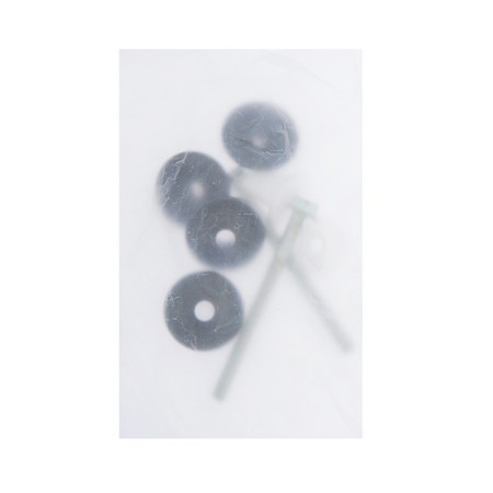 Reinforcement for the flush tanks "Statla" - 2, with the lower eyeliner 1/2 ", two -button, chromium-3