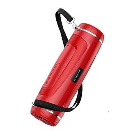 Portable column Borofone BR7, 5 W, 1200 mAh, BT5.0, flashlight, red-1
