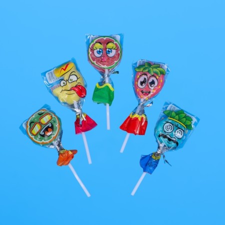 Caramel on the stick "Lizunets Crazy Fruits" 15 g-3