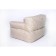Handwalking chair "Comfort", size 80x90 cm, beige color, horn