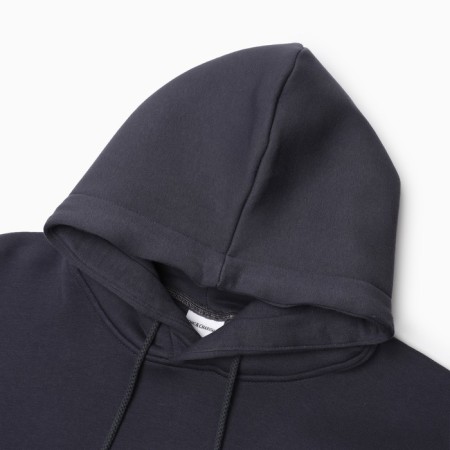 Sweatshirt male, dark gray color, size zl (50-52)-3
