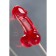 Lollice Sosuchki "Penis Whiskey", medium, red color, 80 g