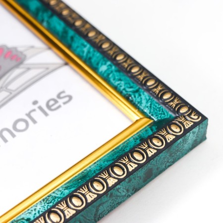 Photo frame plastic 10x15 cm 985 malachite-3