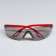Open protective glasses darkened