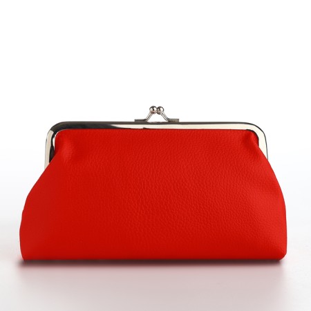Cosmetic bag on the farmar, red color-1
