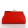 Cosmetic bag on the farmar, red color