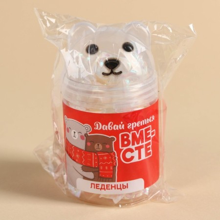 New Year! Landers in the bank - Bear "New Year: Together", 50 g.-3