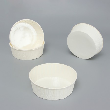 Muffin baking uniform, white, 13.6 x 5 cm