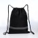 A bag for shoes on a lace, “ZFTS”, a reflective strip, black color