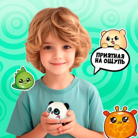 Antistress Maglet "Pandochka", with paste, in a package-1