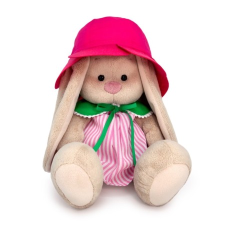Soft toy "Bunny mi in a color hat", 18 cm