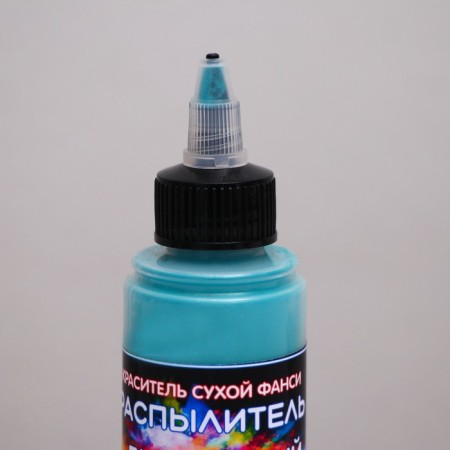 Dry dye-spraying "Fansi", turquoise, 50 g-1