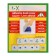 Self -adhesive film, 50 x 30 cm, transparent, 10 sheets, 50 μm