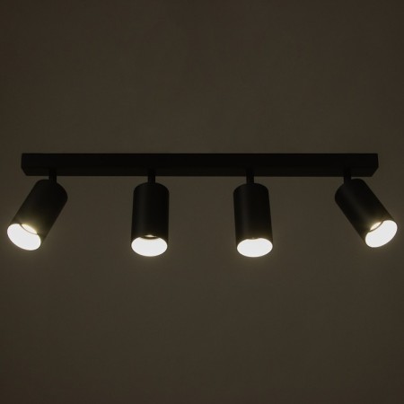 STAS "Etnes" 4xgu10 black 62x6.5x16.5 cm-2