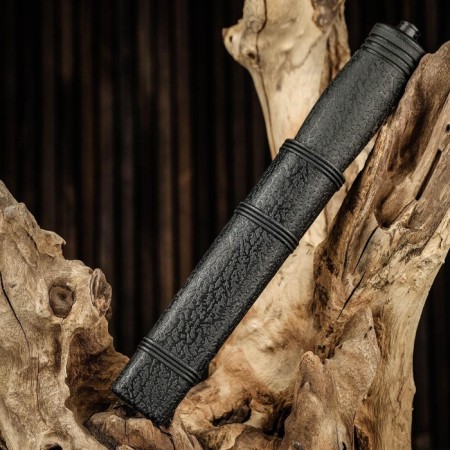 Tactical knife "Alpha" 22.8 cm, blade 108mm/2.9mm, with fiberglass, black-3
