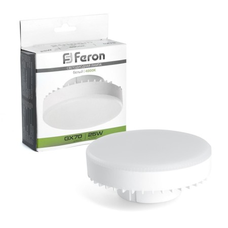 LED LED Feron, GX70, 25 W, 175-265 V, white light