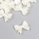 Decor for creativity plastic "Bant" Pearl set 25 pcs 1.4x1.8 cm