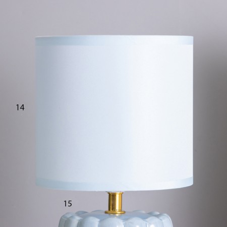 Benite table "Benita" 1x40W E14 blue 15x15x30cm-2
