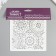 Stencil "Flower ornament" 15x15 cm