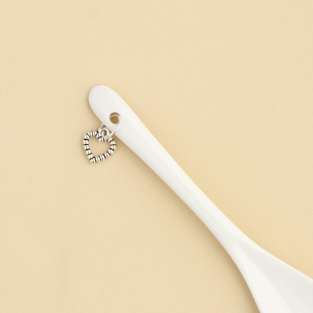 Spoon souvenir “love and good”, ceramics, 2.5 x 12.5 cm.-2