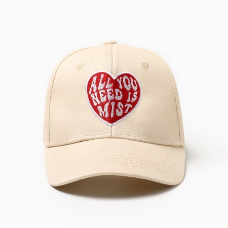 Women's cap with embroidery MIST All You Need, Milk, p. 56-58-5