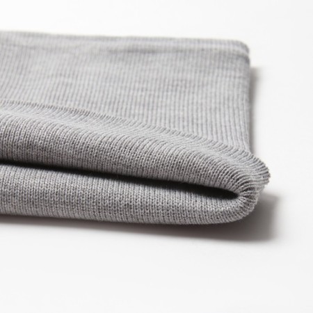 Children's snood, gray color, size 50x22 cm-2