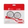 Spherical mirror Torso, 50 mm, gray, set 2 pcs