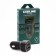Car adapter CARLINE® 2XUSB, 3.8A Max, in a cigarette lighter 12/24V, black color