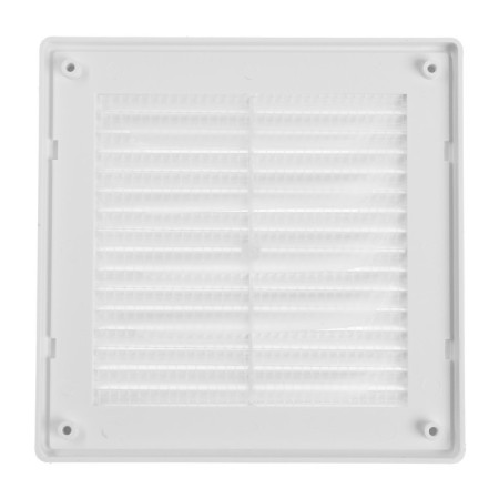Ventilation grate Zein Lux LP170, 170 x 170 mm, mesh, detachable, check valve-5