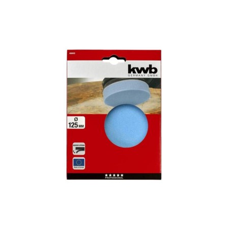 Polishing sponge kwb quick-steel, d = 125 mm-1