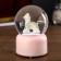 Souvenir Polystone Water Ballion Music, Light "Lama and Rainbow" MIX 12.8x8x8 cm