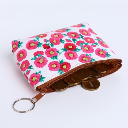 Monetnik's wallet with a zipper, color mix-4