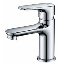 Wasserkraft Vils 5603 shell mixer, single -leaf, brass, chrome