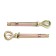 Anchor bolt of scrap, with a ring, galvanized, 8x80 mm, 50 pcs