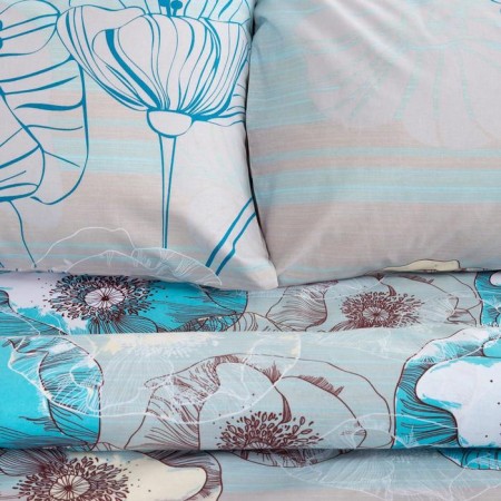 Bed linen "Ethel" Duet Spring 143 × 215 cm - 2 pcs., 240*220 cm, 70 × 70 cm - 2 pcs., 100% HL, calico 125 g/m²-3