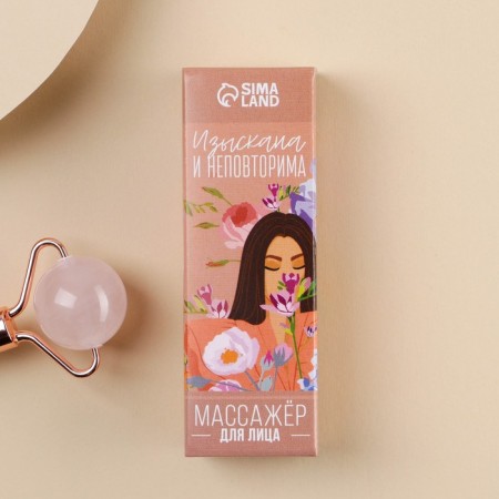 Roller Guasha "Girl", natural materials-3