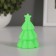 Nightlight "Christmas tree with a star" 2W Led Lr44 green 5x5x8cm