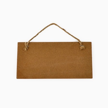 Keywater Wall "happiness to be near", beige color, 20 x 10 cm-3