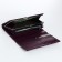 Women's wallet on magnets, purple color