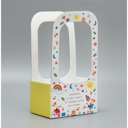 Box-Obel for Flower "Favorite Educator", 17 × 12 × 32 cm-2