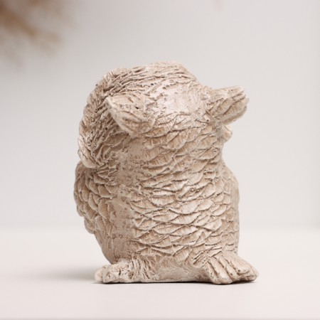 Figure "Owl with books" 10x8x6cm-3