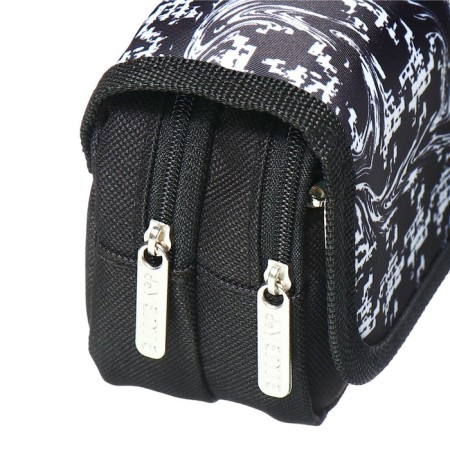 Penal soft, 2 compartments, 95 x 205 x 70 mm, voluminous, Devente Vogue, external pocket 7029464-3