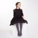 Pantyhose children, gray color, height 110-116 cm
