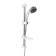 Shower Set Zein Zn0103, hose 150 cm, a stand with a soap dish, a watering can 3 modes, satin