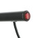 Room electric heated inspection, M-shaped, 500x500 mm, black